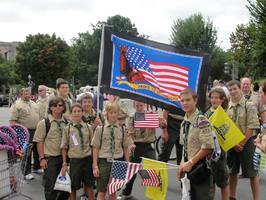 Scouts at TEA Party 9 12 09